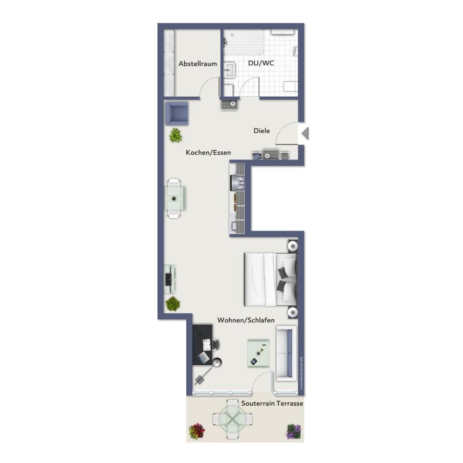 Villa Moewe Souterrain Wohnung 07 Хайлигендам Екстериор снимка